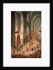 The Investiture Joseph II following his coronation as Emperor of Germany in Frankfurt Cathedral, 1764 by Martin van Mytens or Meytens