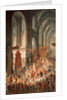 The Investiture Joseph II following his coronation as Emperor of Germany in Frankfurt Cathedral, 1764 by Martin van Mytens or Meytens