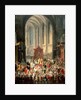 The Coronation of Joseph II as Emperor of Germany in Frankfurt Cathedral, 1764 by Martin van Mytens or Meytens