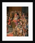 The Investiture of Joseph II Emperor of Germany in Frankfurt Cathedral, following his coronation, 1764 by Martin van Mytens or Meytens