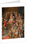 The Investiture of Joseph II Emperor of Germany in Frankfurt Cathedral, following his coronation, 1764 by Martin van Mytens or Meytens