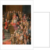 The Investiture of Joseph II Emperor of Germany in Frankfurt Cathedral, following his coronation, 1764 by Martin van Mytens or Meytens