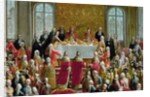 The Coronation Banquet of Joseph II, Emperor of Germany, 1764 by Martin van Mytens or Meytens