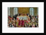 The Coronation Banquet of Joseph II, Emperor of Germany, 1764 by Martin van Mytens or Meytens