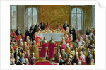 The Coronation Banquet of Joseph II, Emperor of Germany, 1764 by Martin van Mytens or Meytens