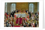 The Coronation Banquet of Joseph II, Emperor of Germany, 1764 by Martin van Mytens or Meytens