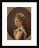 Katharina Schratt, mistress of Emperor Franz Joseph of Austria, 1880 by Anonymous Anonymous