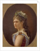 Katharina Schratt, mistress of Emperor Franz Joseph of Austria, 1880 by Anonymous Anonymous