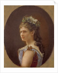 Katharina Schratt, mistress of Emperor Franz Joseph of Austria, 1880 by Anonymous Anonymous