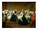 Wedding Breakfast of Empress Maria Theresa of Austria and Francis of Lorraine, c.1736 by Martin van Mytens or Meytens