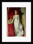 Crown Princess Stephanie of Belgium, consort to Crown Prince Rudolf of Austria by Hans Makart