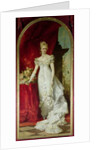 Crown Princess Stephanie of Belgium, consort to Crown Prince Rudolf of Austria by Hans Makart