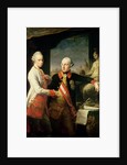 Kaiser Joseph II, and the Grand Duke Leopold of Tuscany, 1769, by Pompeo Girolamo Batoni