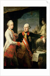 Kaiser Joseph II, and the Grand Duke Leopold of Tuscany, 1769, by Pompeo Girolamo Batoni