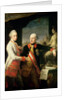 Kaiser Joseph II, and the Grand Duke Leopold of Tuscany, 1769, by Pompeo Girolamo Batoni