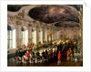 Celebration on the occasion of the anniversary of the Military Order of Maria Theresa, 1861 by Siegmund L'Allemand