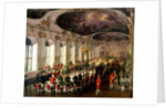 Celebration on the occasion of the anniversary of the Military Order of Maria Theresa, 1861 by Siegmund L'Allemand