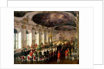 Celebration on the occasion of the anniversary of the Military Order of Maria Theresa, 1861 by Siegmund L'Allemand
