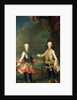 Joseph and Leopold, sons of Francis I and Maria Theresa of Austria, later Joseph II and Leopold II by Martin van Mytens or Meytens