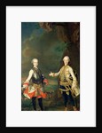 Joseph and Leopold, sons of Francis I and Maria Theresa of Austria, later Joseph II and Leopold II by Martin van Mytens or Meytens