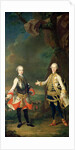 Joseph and Leopold, sons of Francis I and Maria Theresa of Austria, later Joseph II and Leopold II by Martin van Mytens or Meytens