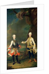 Joseph and Leopold, sons of Francis I and Maria Theresa of Austria, later Joseph II and Leopold II by Martin van Mytens or Meytens