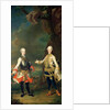 Joseph and Leopold, sons of Francis I and Maria Theresa of Austria, later Joseph II and Leopold II by Martin van Mytens or Meytens