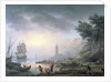 Seaport at Dawn, 1751 by Claude Joseph Vernet