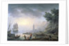 Seaport at Dawn, 1751 by Claude Joseph Vernet