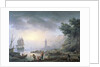 Seaport at Dawn, 1751 by Claude Joseph Vernet