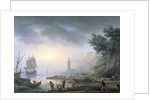 Seaport at Dawn, 1751 by Claude Joseph Vernet