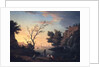 Seaport at Sunset, 1751 by Claude Joseph Vernet