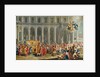 The Departure of Alois Thomas von Harrach, Viceroy of Naples from the Palazzo Reale di Capodimonte by Nicolo Maria Russo or Rossi