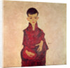 Rainerbub 1910 by Egon Schiele