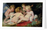 Infant Christ with John the Baptist and two angels, 1615/20 by Peter Paul Rubens