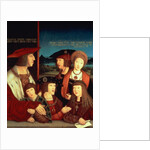 Maximilian I with his first wife Mary of Burgundy by Bernhard Strigel