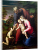 Holy Family with John the Baptist, 1513/14 by Sanzio of Urbino Raphael
