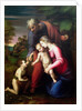 Holy Family with John the Baptist, 1513/14 by Sanzio of Urbino Raphael