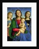Madonna and Child with St. Catherine and St. Rosa, 1493 by Pietro Perugino