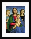 Madonna and Child with St. Catherine and St. Rosa, 1493 by Pietro Perugino
