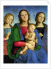 Madonna and Child with St. Catherine and St. Rosa, 1493 by Pietro Perugino