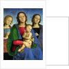 Madonna and Child with St. Catherine and St. Rosa, 1493 by Pietro Perugino