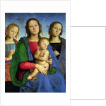 Madonna and Child with St. Catherine and St. Rosa, 1493 by Pietro Perugino