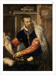 Jacopo Strada art expert and buyer of objet d'art, working for Ferdinand I, Maximilian II and Emperor Rudolf II, 1567/68 by Titian