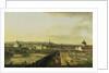 The Belvedere from Gesehen, Vienna by Bernardo Bellotto