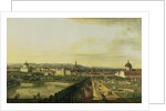 The Belvedere from Gesehen, Vienna by Bernardo Bellotto