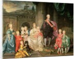 Leopold I, Grand-duke of Tuscany with his wife Maria Ludovica and their children including Franz, 1776 45:Leopold II of Austria: with his wife Maria Ludovica and their children, 1776 by Johann Zoffany