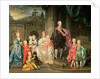 Leopold I, Grand-duke of Tuscany with his wife Maria Ludovica and their children including Franz, 1776 45:Leopold II of Austria: with his wife Maria Ludovica and their children, 1776 by Johann Zoffany