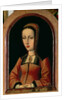 Joanna or Juana `The Mad' of Castile daughter of Ferdinand II of Aragon and Isabella `The Catholic' of Castile by Master of the Legend of St. Madeleine