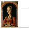 Joanna or Juana `The Mad' of Castile daughter of Ferdinand II of Aragon and Isabella `The Catholic' of Castile by Master of the Legend of St. Madeleine